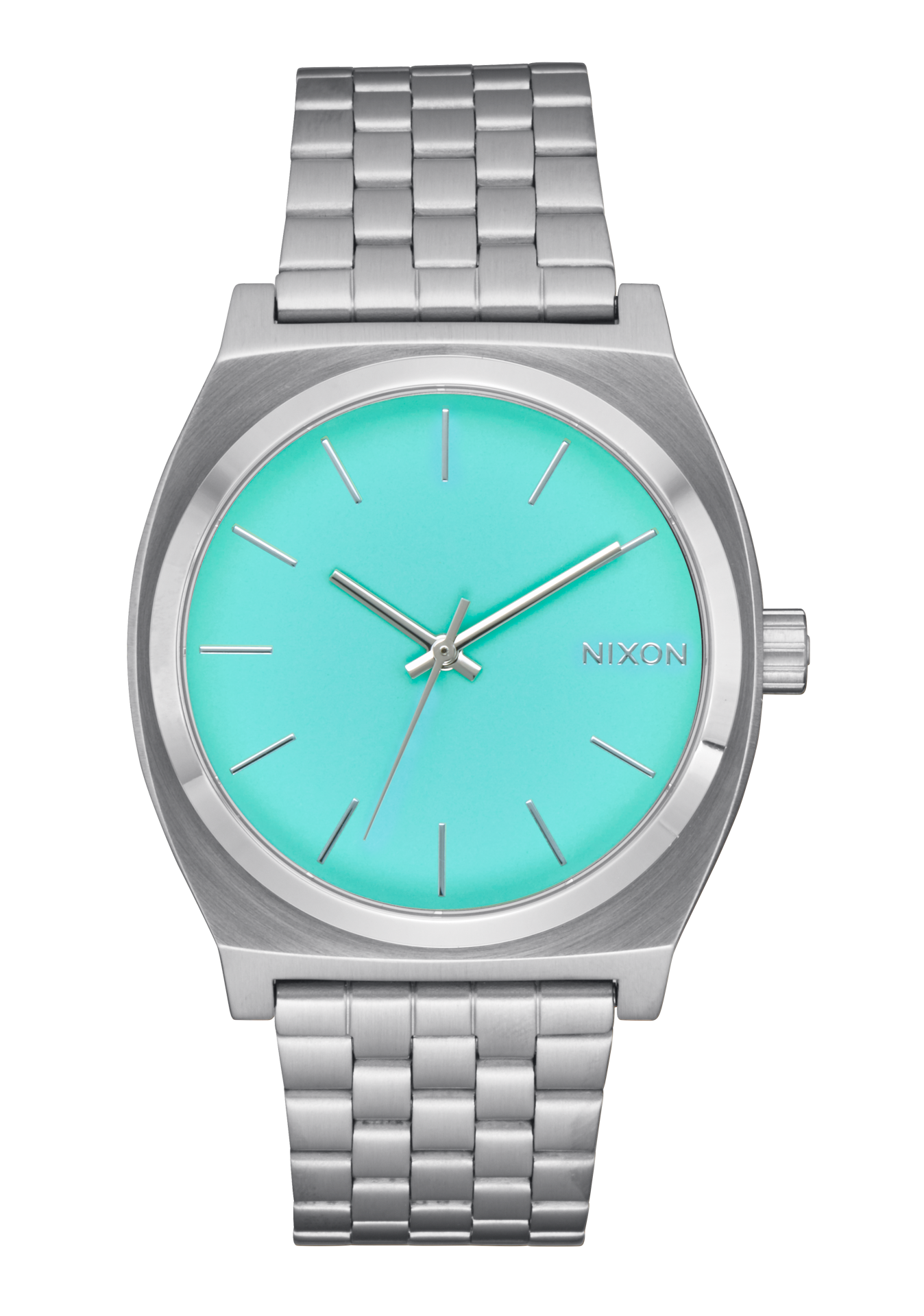 Time Teller - Silver / Turquoise View 1