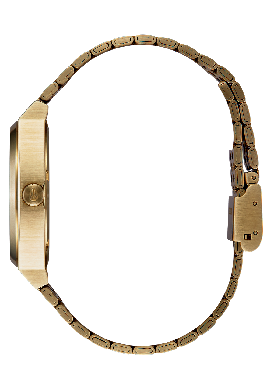 Time Teller - Yellow Gold / Black / Red View 3