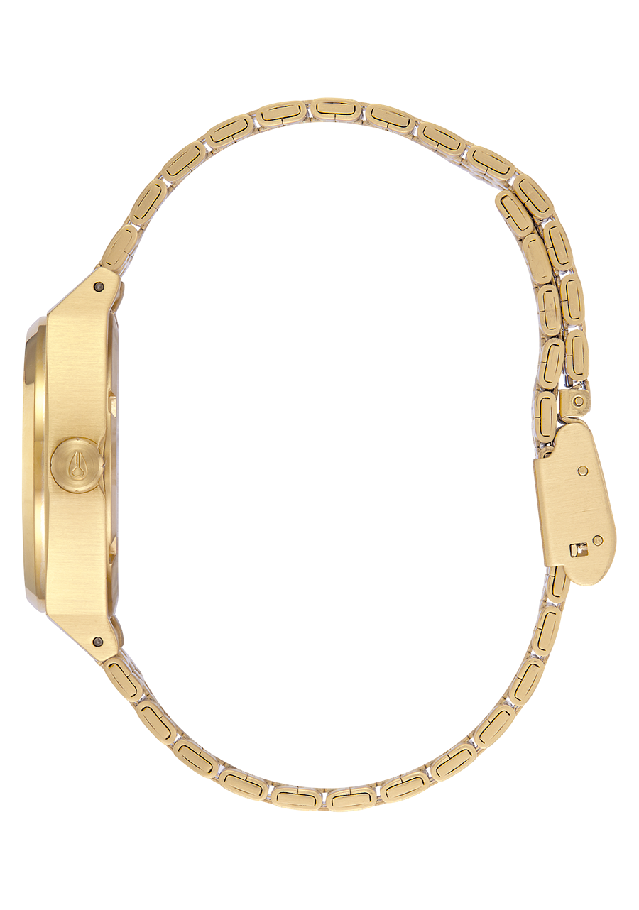 Medium Time Teller - Light Gold / Turquoise View 2