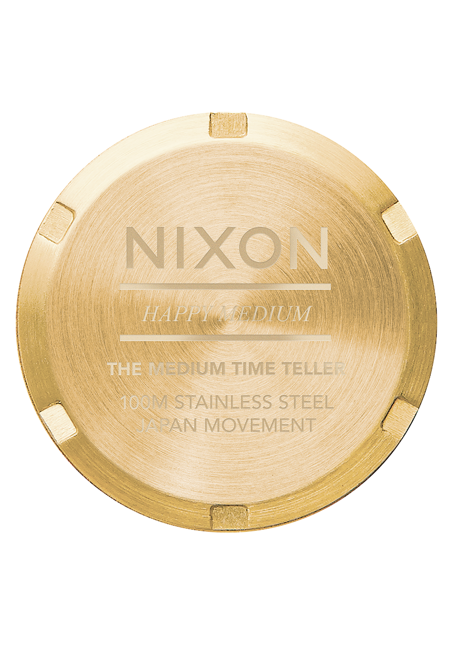 Medium Time Teller - Light Gold / Turquoise View 4