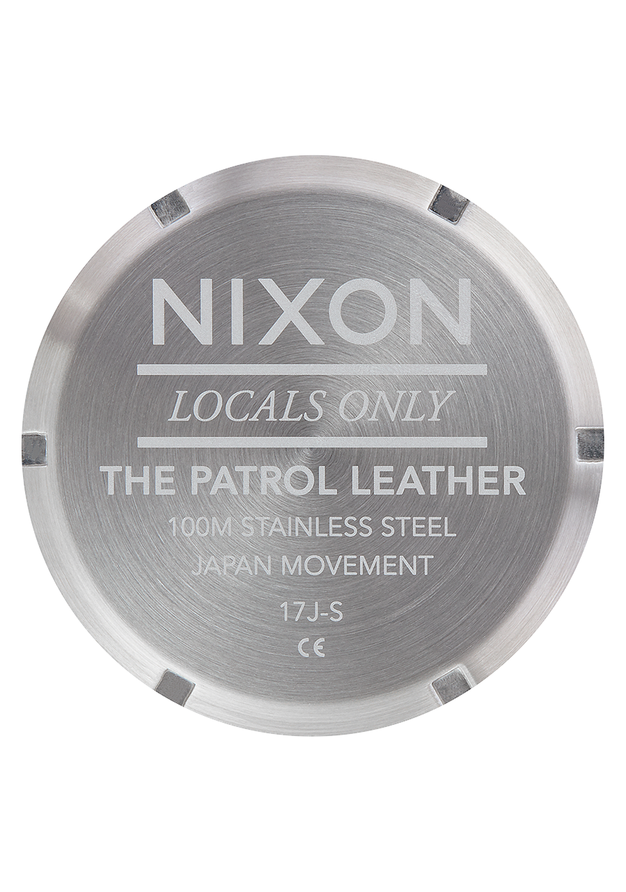 Patrol Leather - Silver / Brown View 4