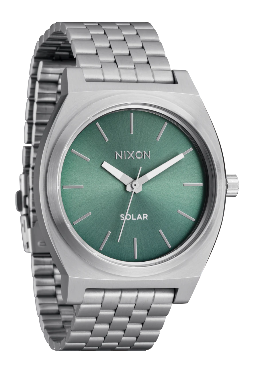 Green Nixon Time Teller Solar View 2