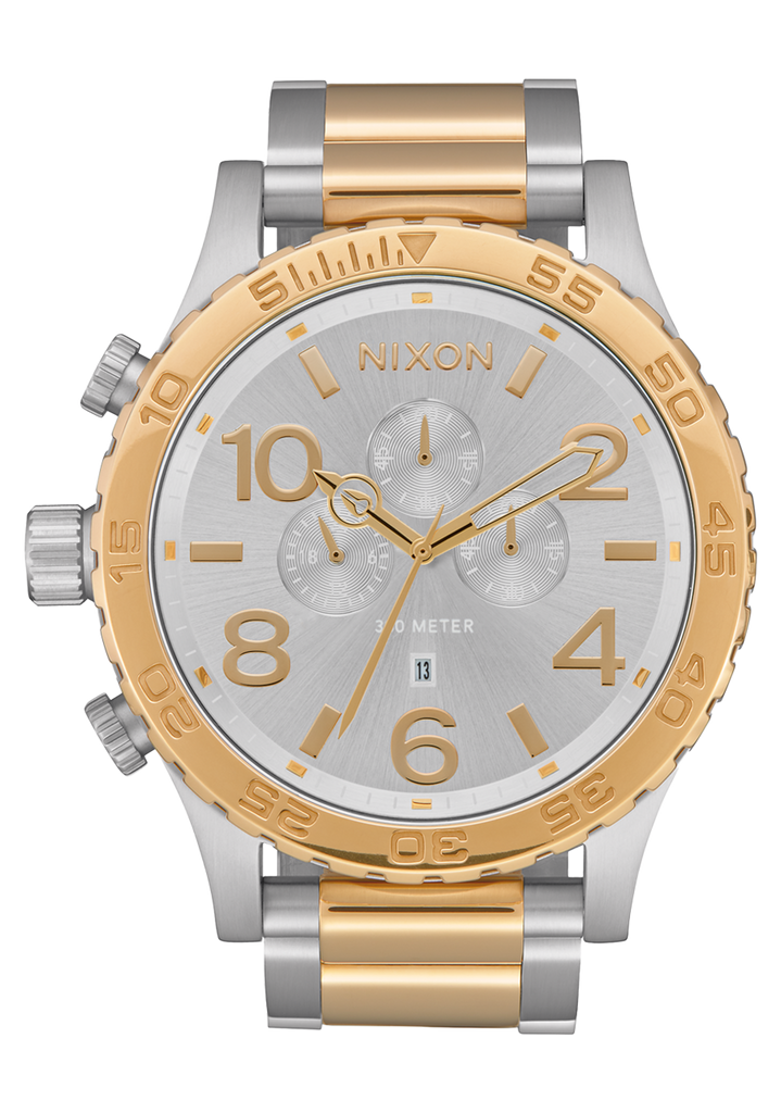 Nixon chrono gold hot sale