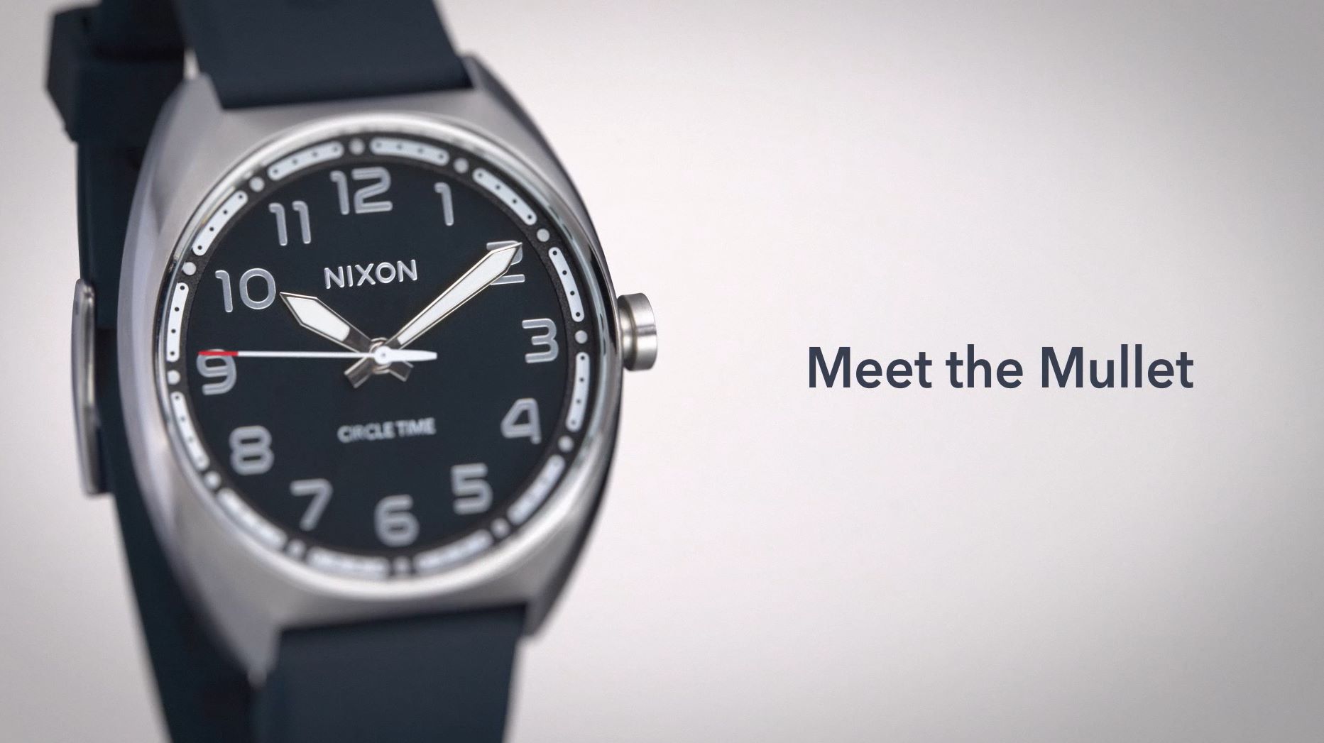 The new Nixon Mullet analog watch