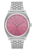 Time Teller - Silver / Pink