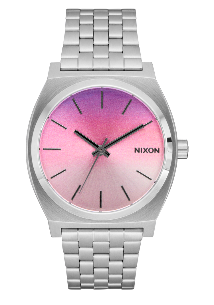 
Nixon Time Teller Watch - Analog - Silver / Dawn - View 1