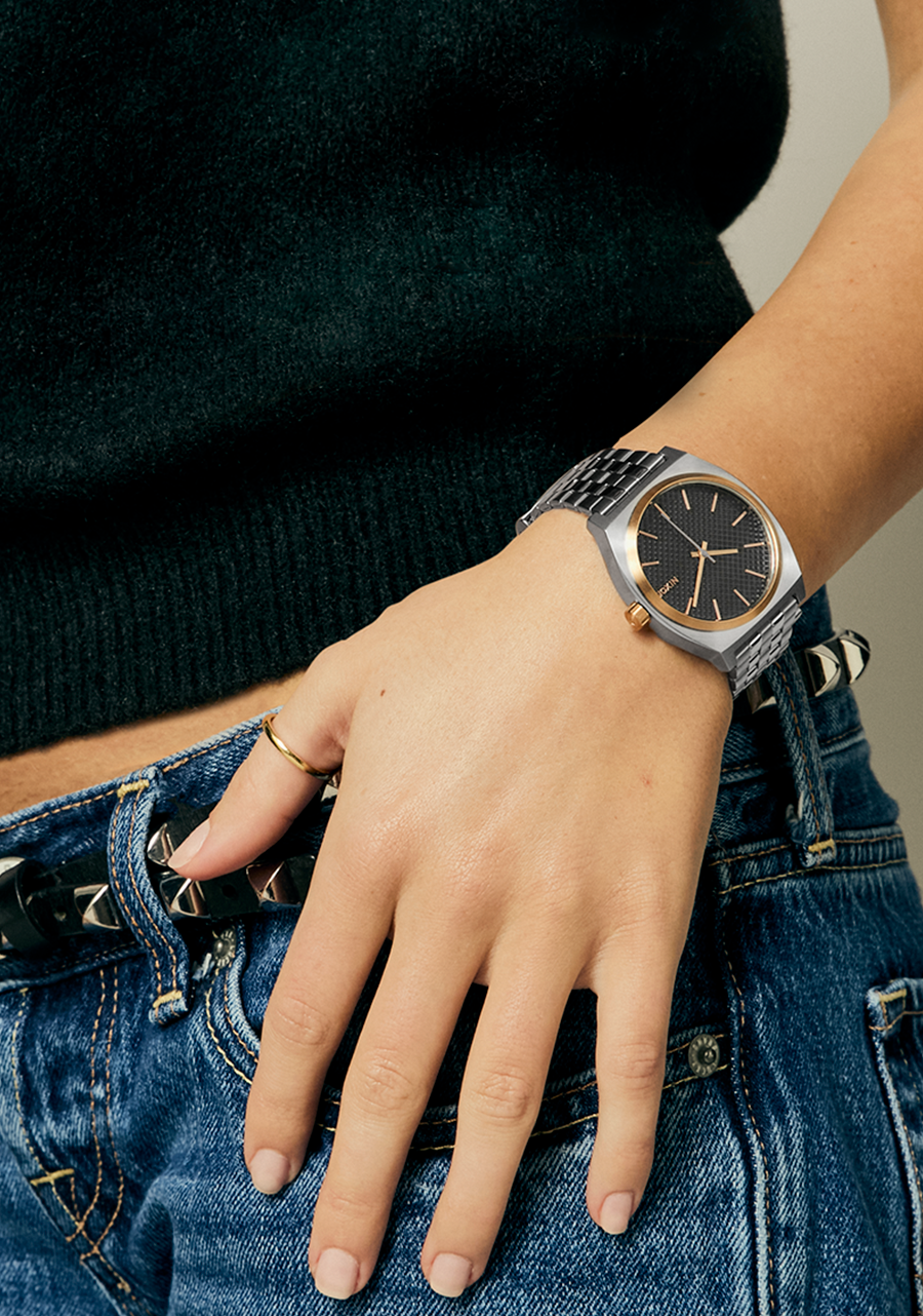 Time Teller - Silver / Rose Gold / Black View 10