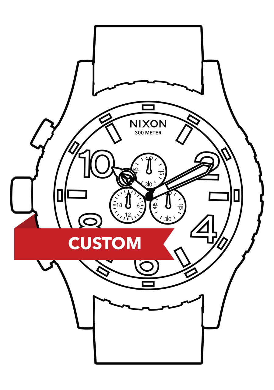 
Nixon 51-30 Chrono Watch - Analog - Custom Build - View 1