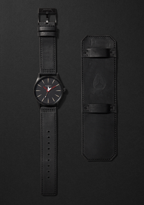 Sentry Leather - Black / Red / Seek & Destroy View 6