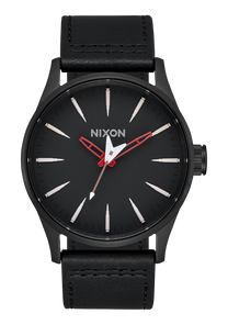 Sentry Leather - Black / Red / Seek & Destroy View 7