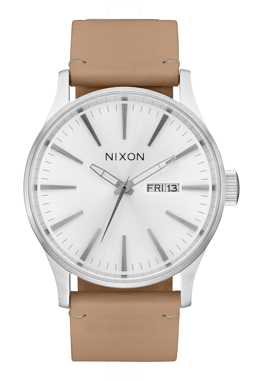 Nixon leather strap cheap watch