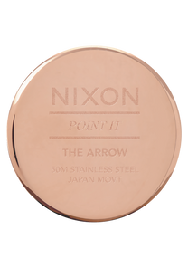 Arrow Leather - Rose Gold / White / Black View 4