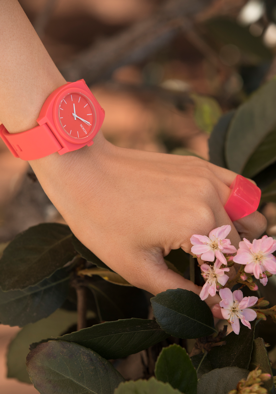 
Nixon Time Teller P Watch - Analog - Matte Coral - View 6