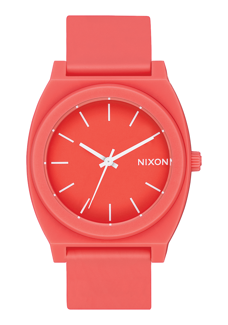 
Nixon Time Teller P Watch - Analog - Matte Coral - View 1