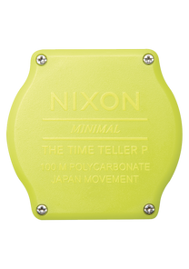 
Nixon Time Teller P Watch - Analog - Matte Citron - View 4