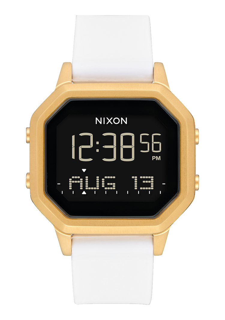 
Nixon Siren Stainless Steel Watch - Digital - Gold / White - View 1