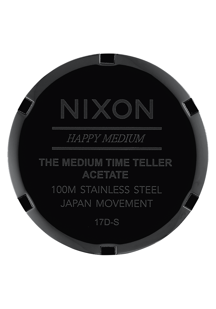 Medium Time Teller Acetate - Brown View 4