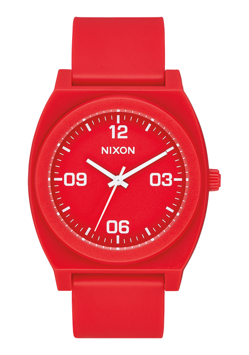 Time Teller P Corp - Matte Red / White