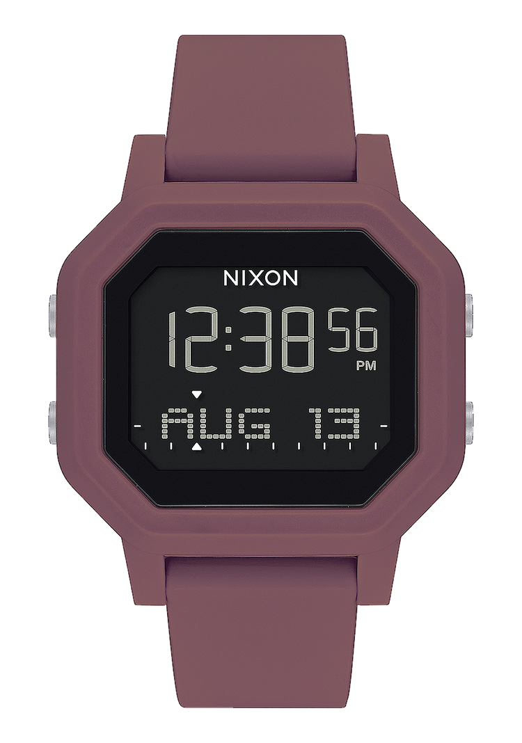 
Nixon Siren Watch - Digital - Burgundy - View 1