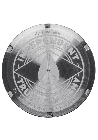 Independent Time Teller - All Silver View 4