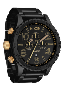 51-30 Chrono - Matte Black / Gold View 2