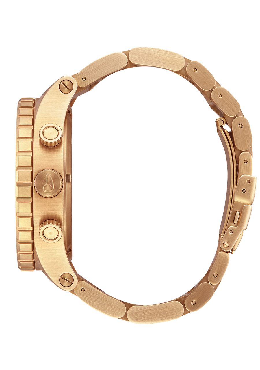 51-30 Chrono - Gold / Green Sunray View 3