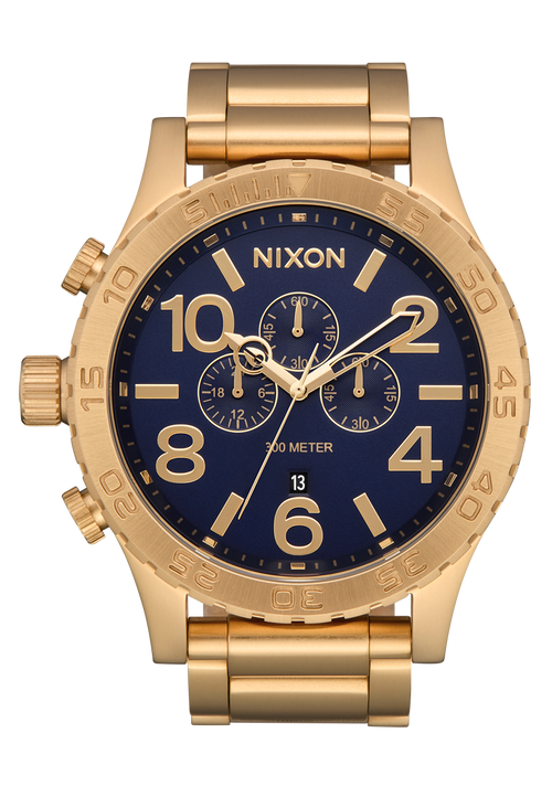 51-30 Chrono - Gold / Blue Sunray / Gold