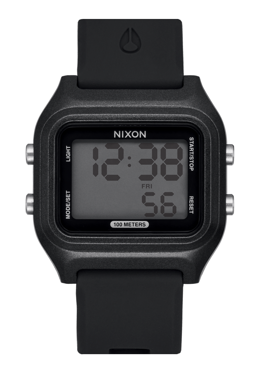 Nixon black hotsell digital watch