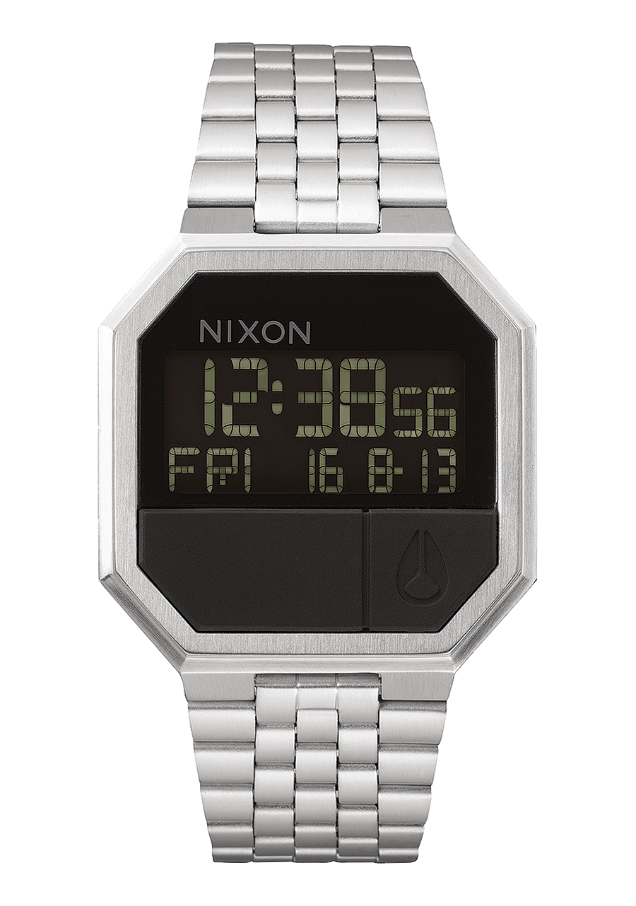 Re Run Watch Black Digital Nixon EU