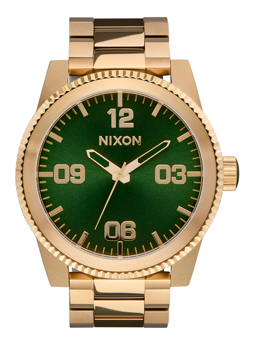 Corporal Stainless Steel - All Gold / Green Sunray