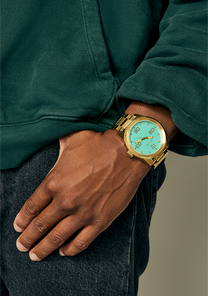 Corporal Stainless Steel - Gold / Turquoise / Gold View 8