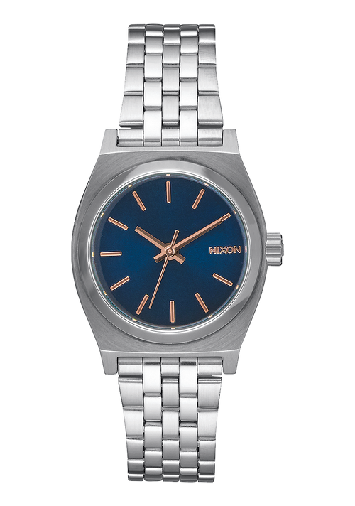 Small Time Teller - Navy / Rose Gold