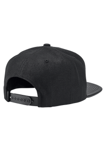 Exchange Snapback Hat - All Black / Black View 2