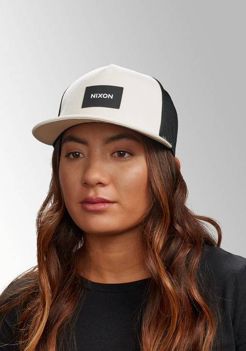 Team Trucker Hat - Cream / Black