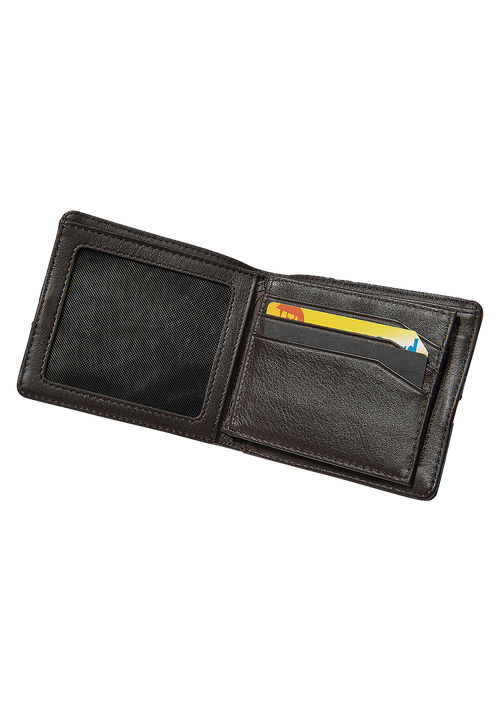 Spire II Bi-Fold Wallet - Brown