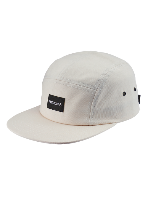 Mikey 5 Panel Hat - Off White