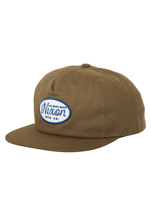 Axle Cotton Hat - Tobacco