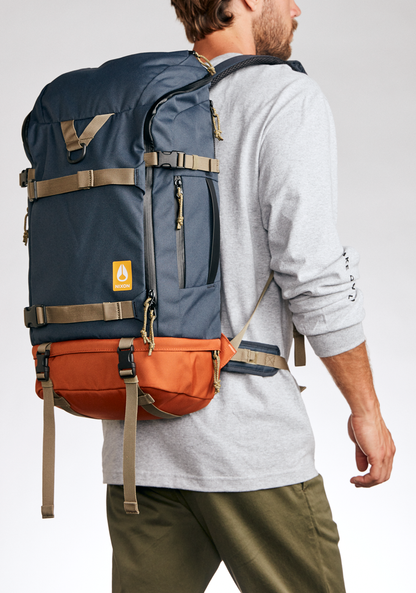 Hauler 35L Backpack - Navy / Multi View 8