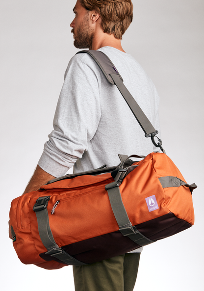 Escape 45L Duffel - Vintage Orange Multi View 8