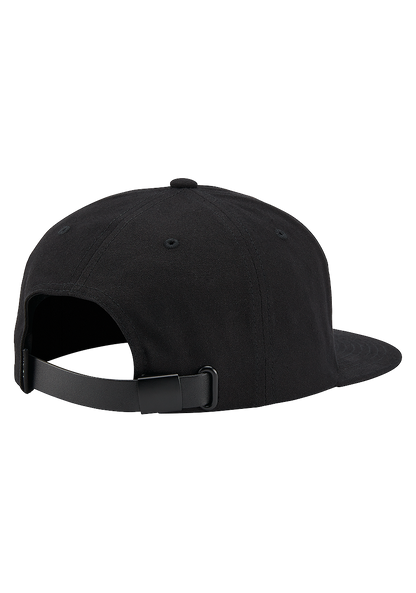 Fatigue Strapback Hat - Black View 2