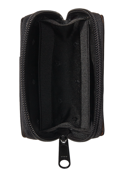 Orbit Zip Card Leather Wallet - Black View 2