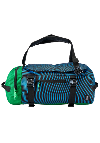 Grateful Dead Escape Duffel 45L - Black / Blue / Green View 1