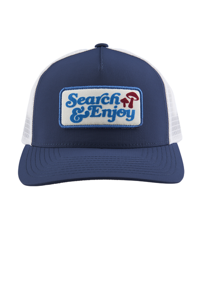 Searchin Trucker - Navy / White View 3