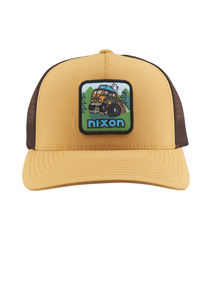 Pack It Out Trucker - Yellow / Brown View 3