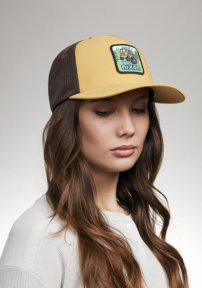 Pack It Out Trucker - Yellow / Brown View 7