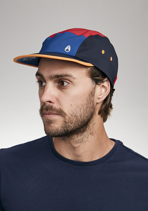 Mikey Tech Strapback - Navy / Multi