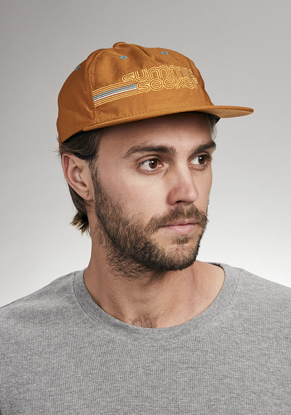 Summit Seeker Strapback - Camel / Yellow View 5