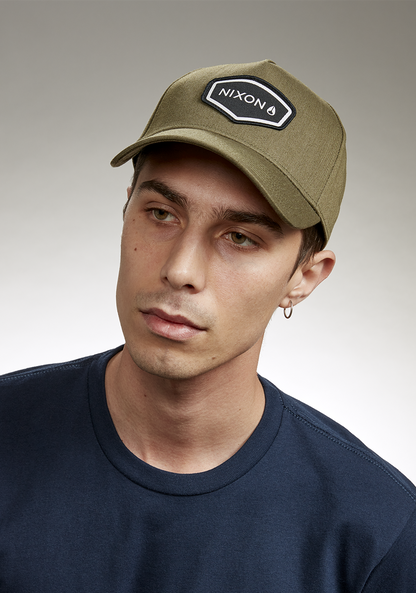 Watts Snapback - Dark Olive View 5