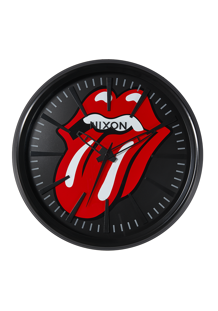 Nixon Rolling Stones Wall Clock