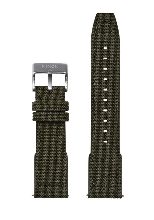 23mm Cordura Canvas Band - Forest Green